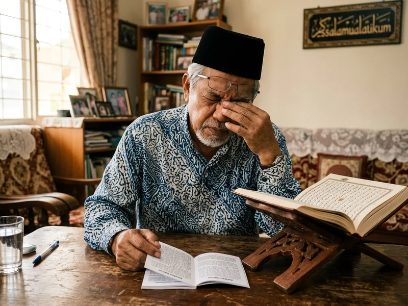 Mata Pedih & Kabur Mengaji Quran Saiz A5 Kecil