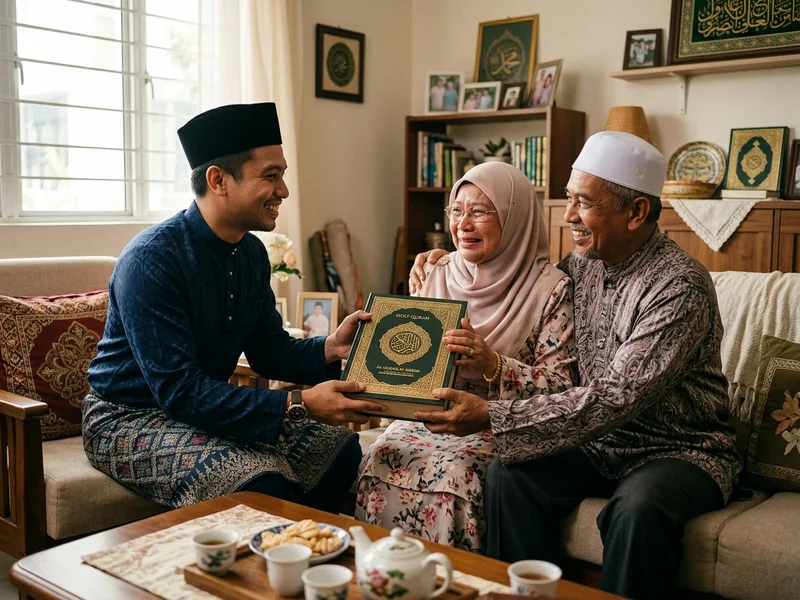 Hadiah Paling Bermakna Buat Ibu Bapa di Kampung - Mushaf Al-Fatih