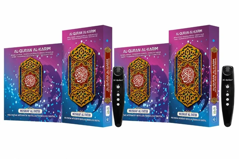 2 Set Lengkap Mushaf Al-Fatih A4 Combo Family