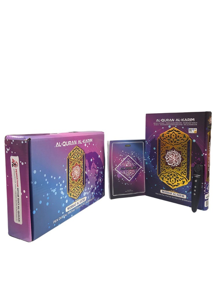 Set Lengkap Mushaf Al-Fatih A4 Pen Digital