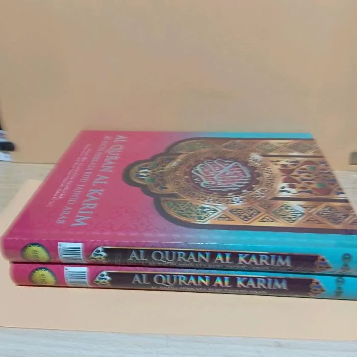 Jilidan Tebal Mushaf Al-Fatih Kualiti Premium