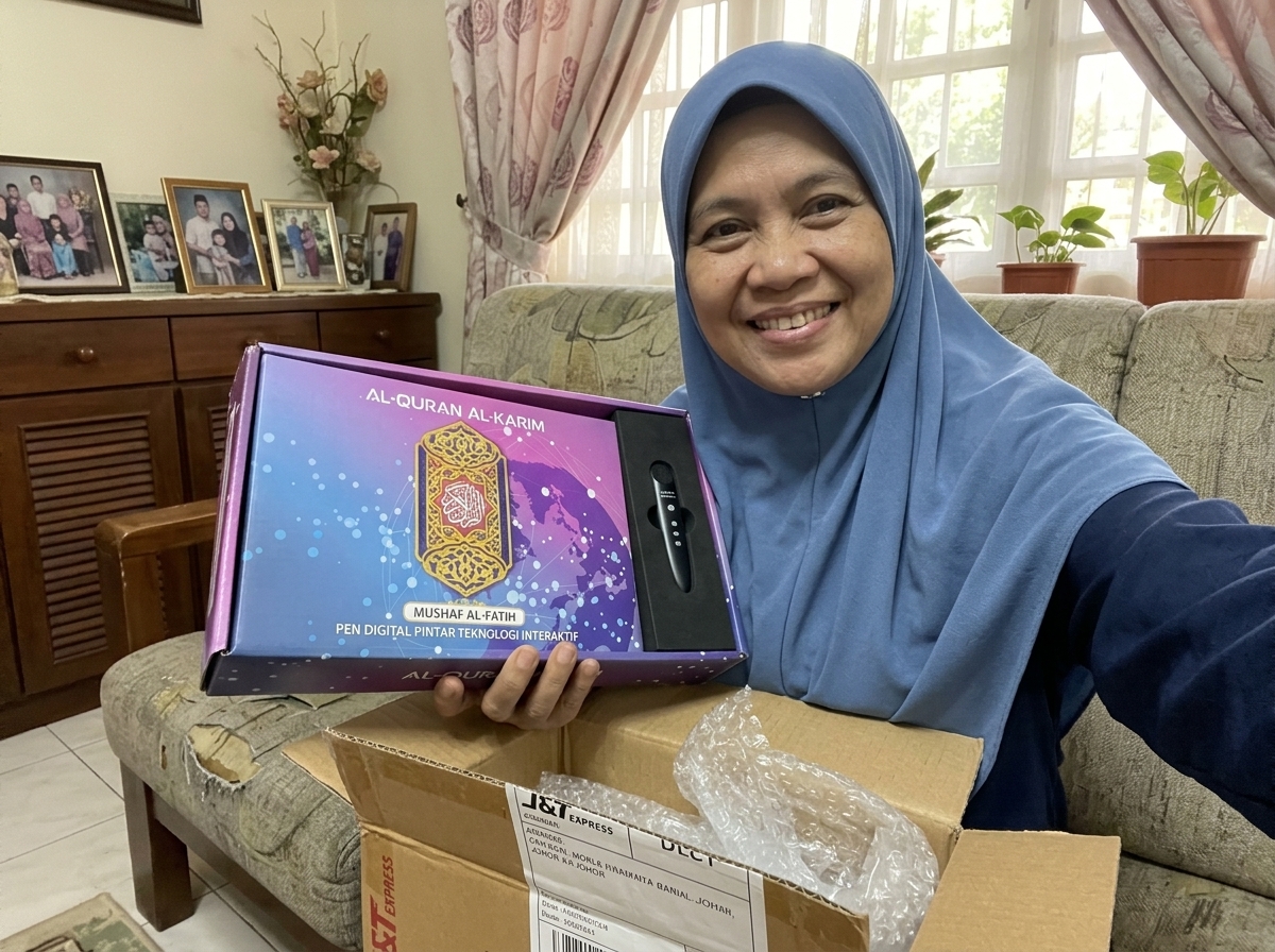 Ibu Bapa Warga Emas Mengaji Di Rumah